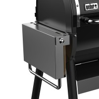 Складной боковой столик из нержавеющей стали для пеллетных грилей Weber SmokeFire