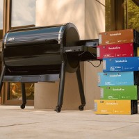 Деревянные пеллеты Weber Apple (яблоко), 8 кг