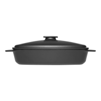 Керамическая форма для приготовления с крышкой, прямоугольная