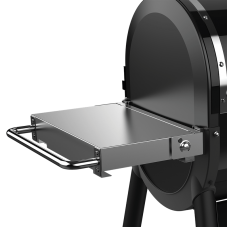 Складений боковий столик з нержавіючої сталі для пелетних грилів Weber SmokeFire
