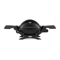 Гриль газовий похідний Weber Q1200 - 51010075